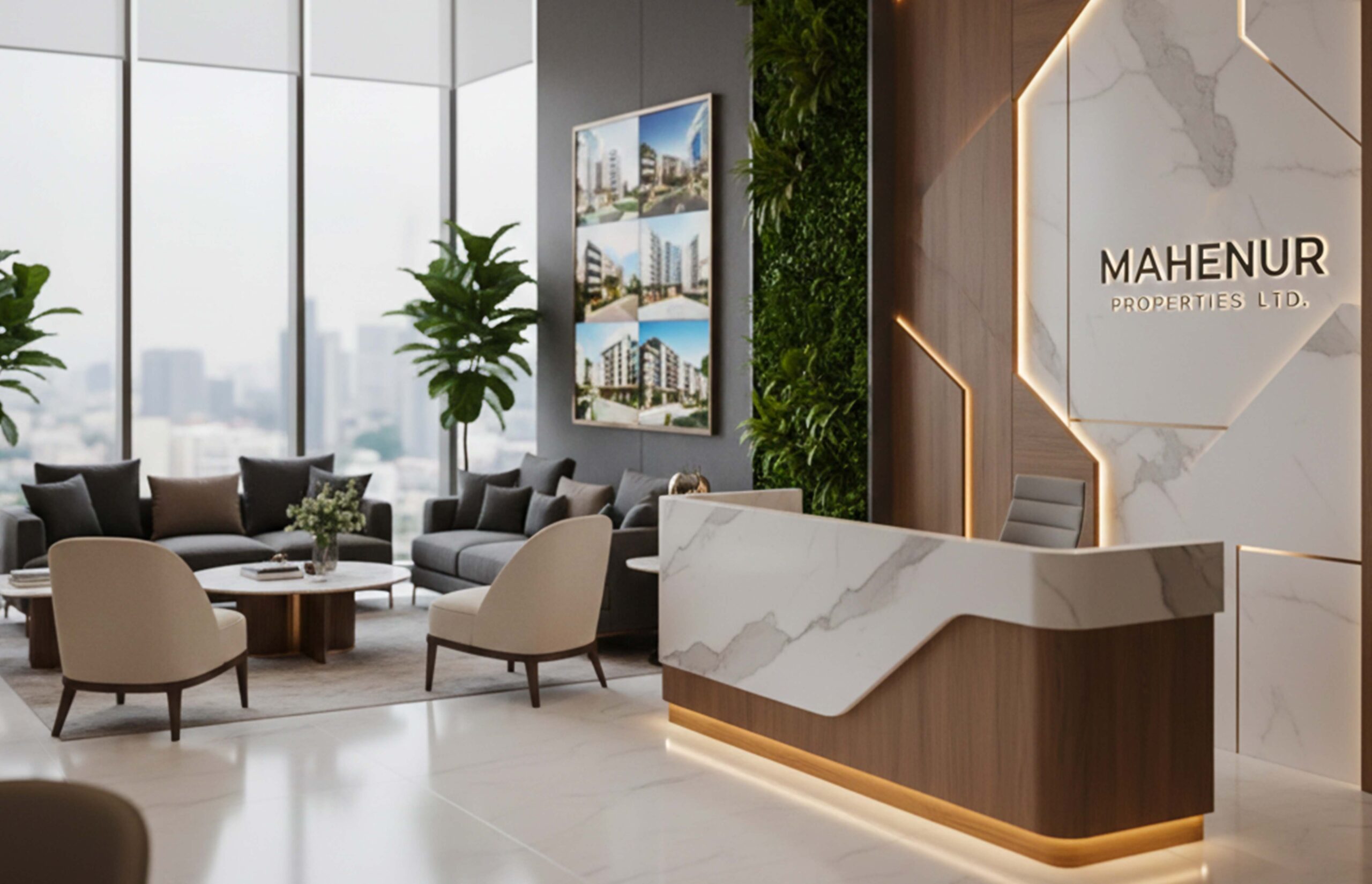 Modern residential building developed by Mahenur Properties Ltd in Chittagong.